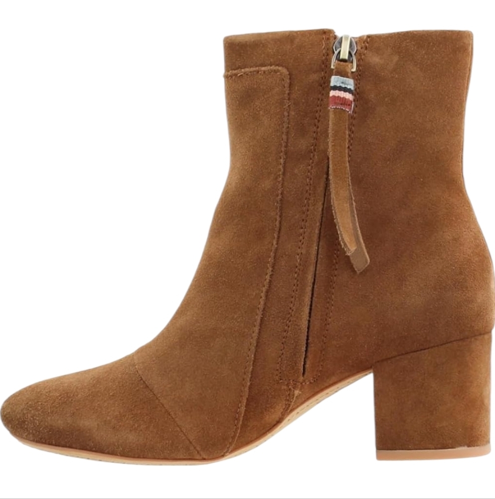 TOMS Evie Suede Ankle Boot